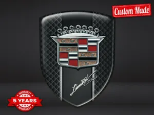 Cadillac Silikon Aufkleber Premium Top Domes SUVs ST